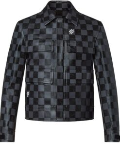 LOUIS VUITTON Leather Jacket